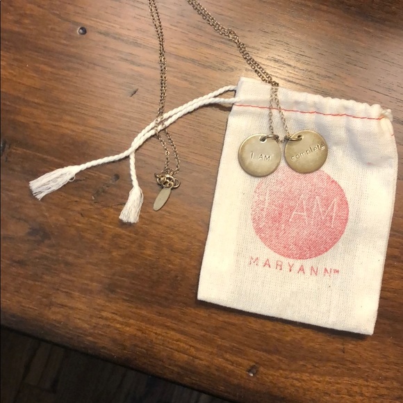 I AM necklace by Maryann - Picture 2 of 2